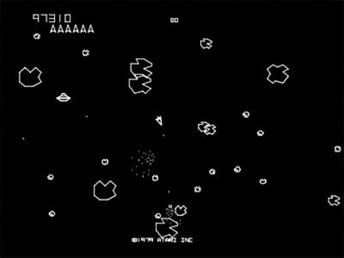 Asteroids game